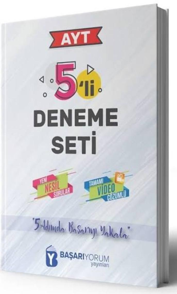 Başarıyorum Yayınları Ayt 5'Li Deneme