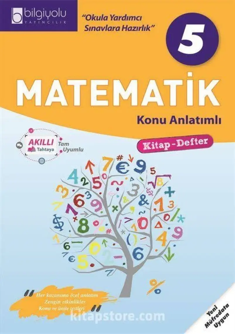 Bilgiyolu Yayınları Bilgiyolu - 5.Sınıf - Matematik- Konu Anlatımlı - Eis Yayınları