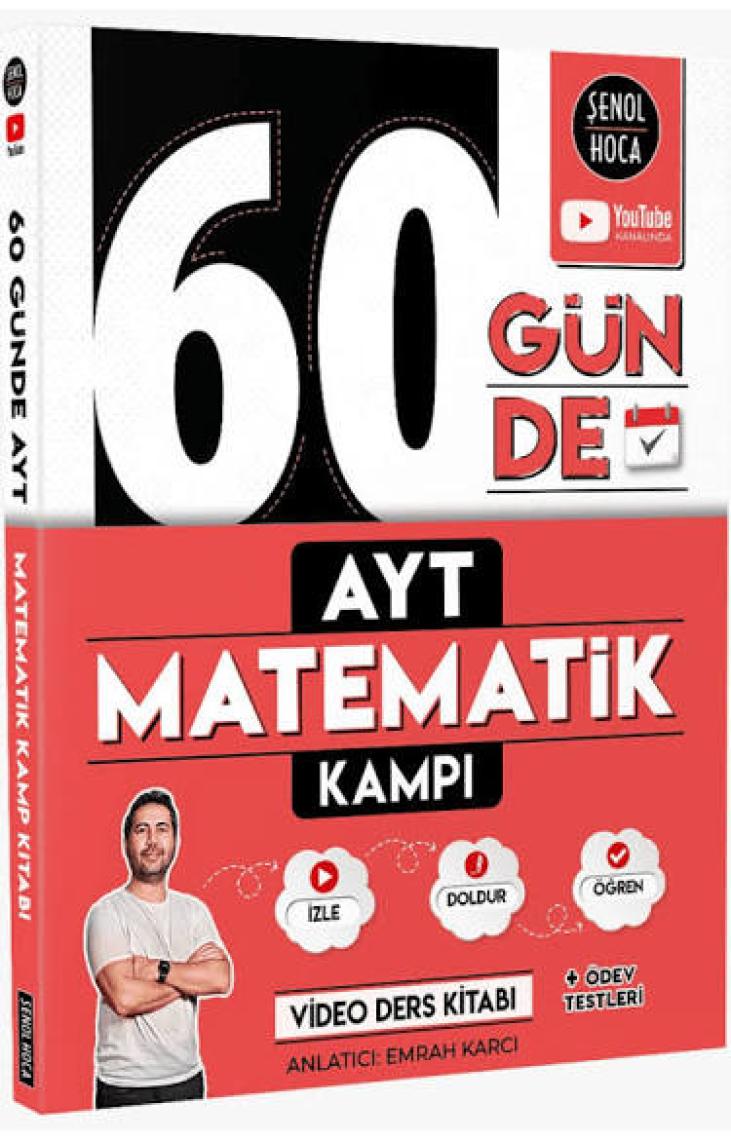 Şenol Hoca Yayınları 60 Günde Ayt Matematik Kampı