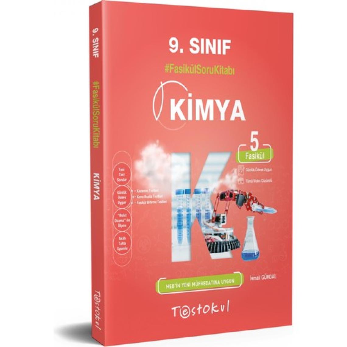 Test Okul Yayınları 9. Sınıf Kimya Fasikül Soru Kitabı