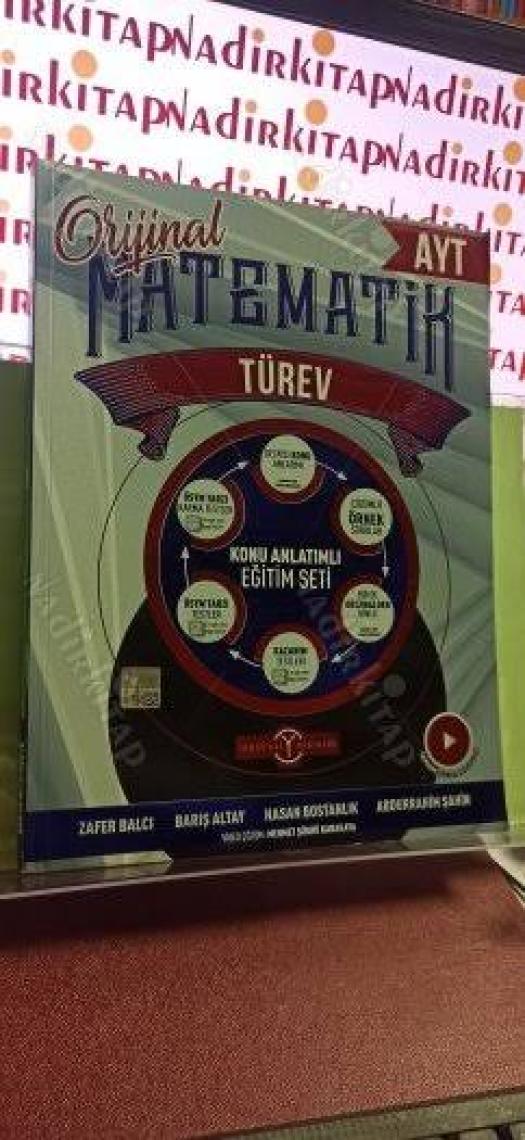Orijinal Yayınları  AYT Matematik Türev Konu Anlatımlı