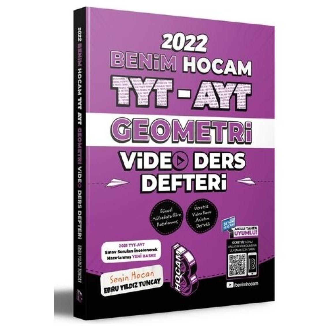 Benim Hocam TYT - AYT 2022 Geometri Video Ders Defteri - Ebru Tuncay