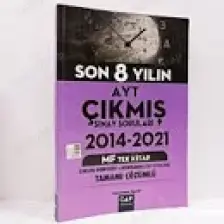 Çap Yayınları AYT MF Tek Kitap Son 9 Yılın Çıkmış Soruları