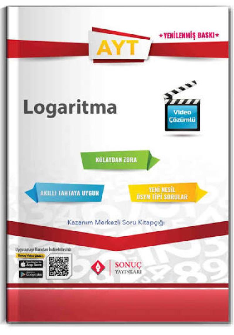 Sonuç Yayınları  AYT Logaritma 2020-2021