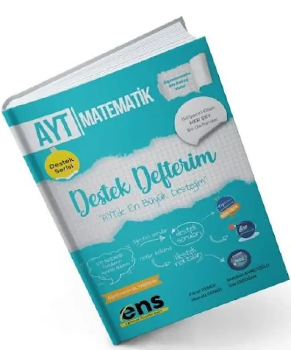 ENS Yayıncılık AYT Matematik Destek Defterim - Fikret Hemek