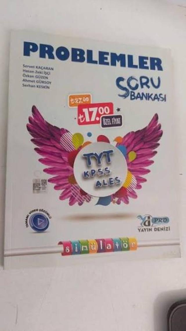 Yayın Denizi Yayınları Problemler Pro Soru Bankası