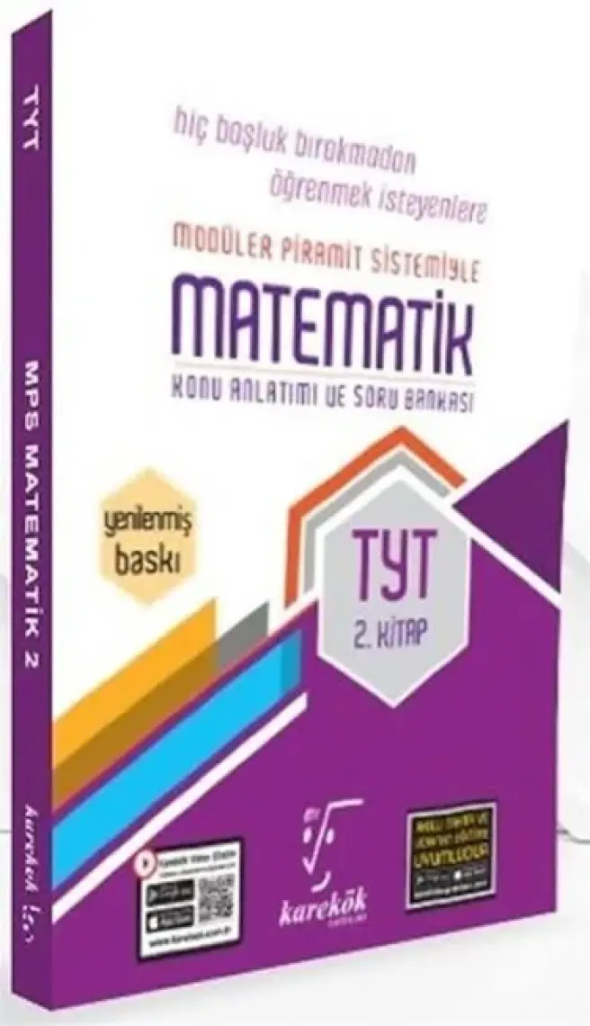 Karekök Yayıncılık AYT Matematik 1.Kitap (2.Otutrum)
