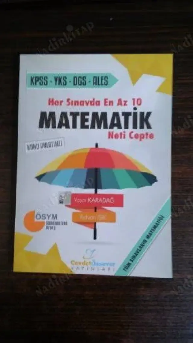 Cevdet Özsever Her Sınavda En Az 10 Matematik Neti Cepte Konu Anlatımlı