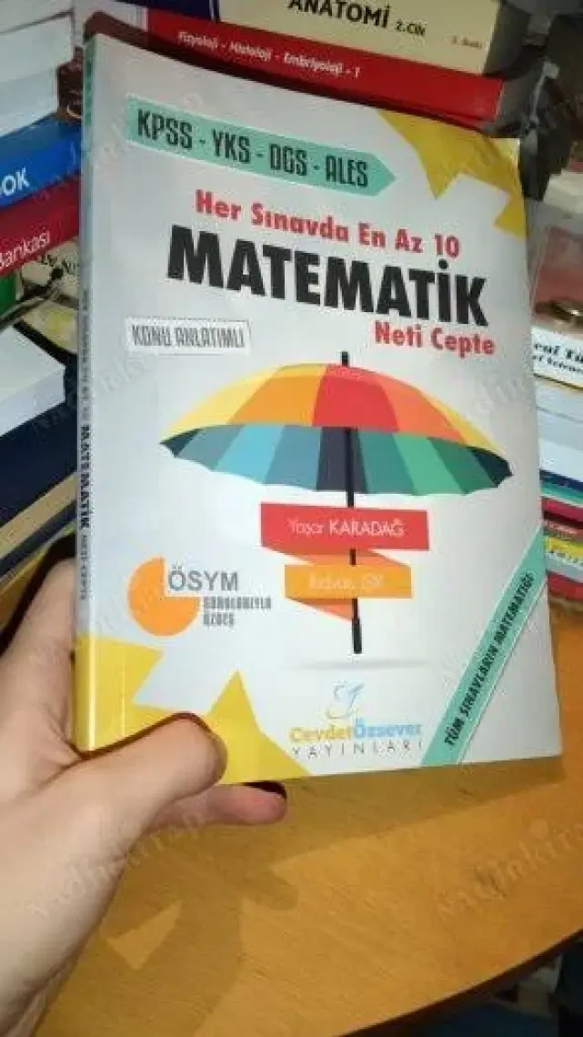 Cevdet Özsever Her Sınavda En Az 10 Matematik Neti Cepte Konu Anlatımlı