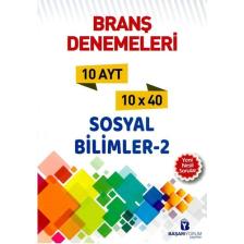 Başarıyorum Yayınları Ayt Sosyal Bi̇Li̇Mler 2 Deneme