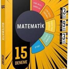 Köşebilgi Yayınları  AYT Matematik 15 Deneme