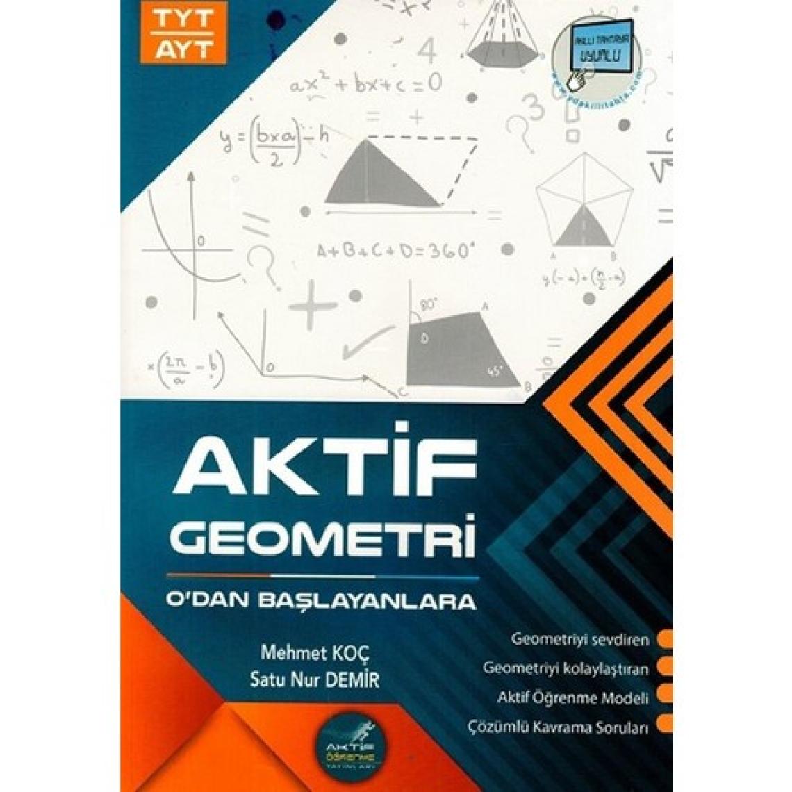 Aktif Ogrenme Yayinlari Tyt Ayt Geometri 0 Dan Bas
