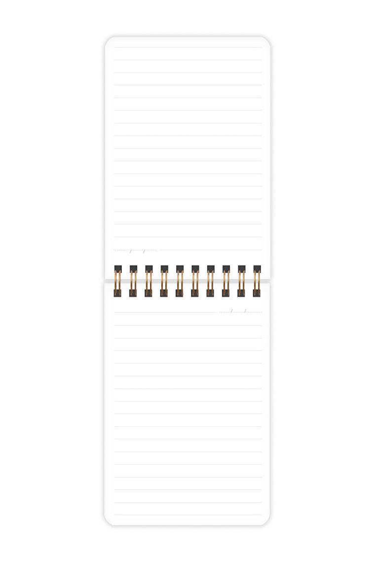Matt Notebook 6'lı Cep Defteri Bloknot Seti