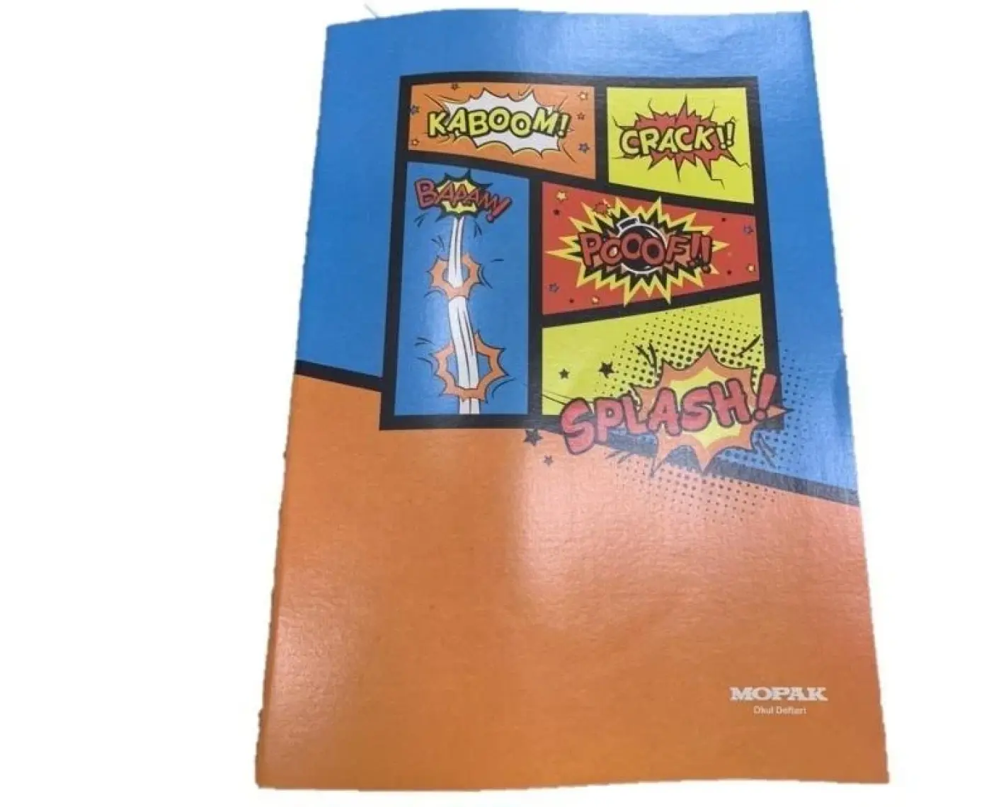 Mopak 100 Yaprak Kareli A4 Karton Kapak Defter