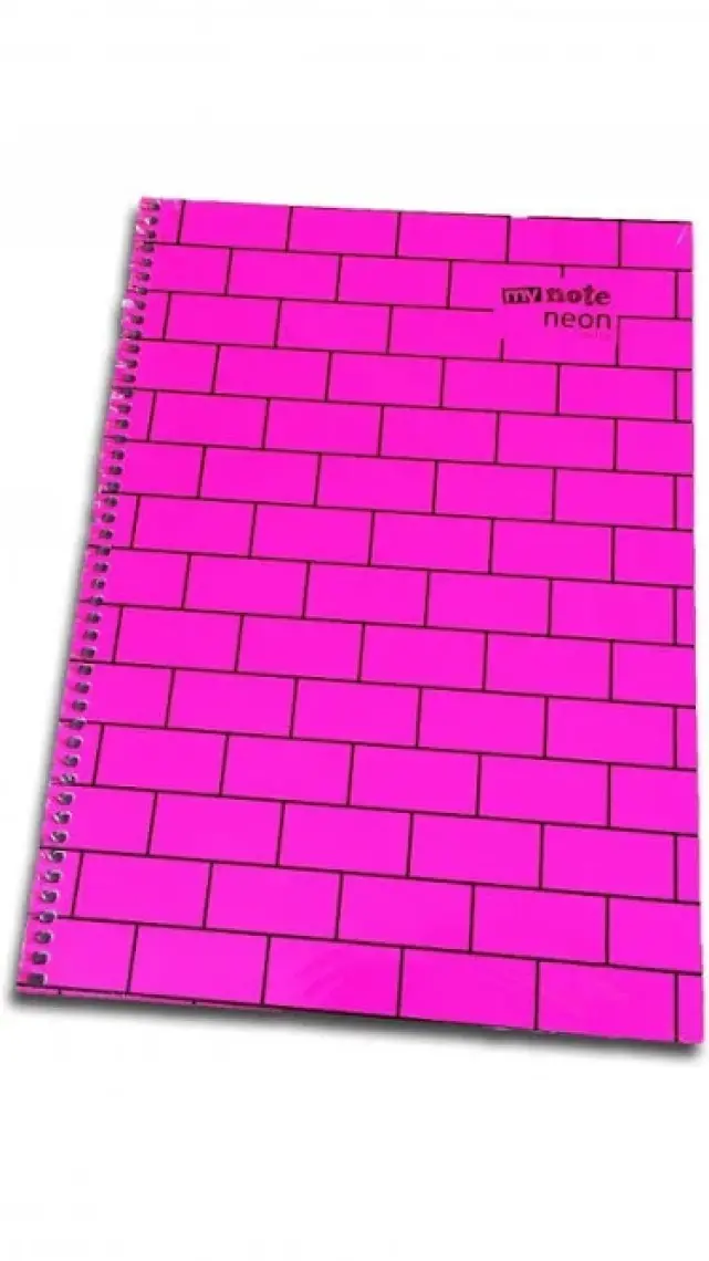 Mynote Neon Extra 100 Yaprak A4 Kareli Defter