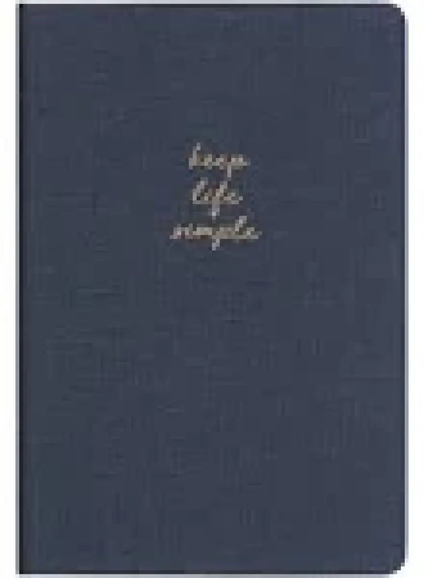 Matt Notebook Sert Kapak Noktalı Defter Lacivert 14 x 20 cm