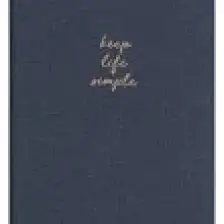 Matt Notebook Sert Kapak Noktalı Defter Lacivert 14 x 20 cm