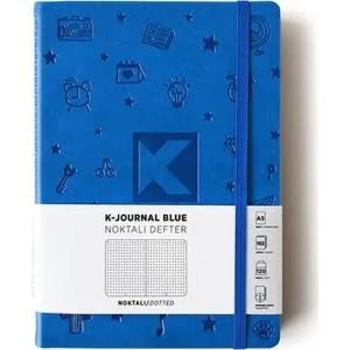 Kagito K-Journal Noktalı Defter Mavi