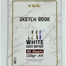Vox Art 120 gr Eskiz Çizim Defteri A 4 40 Yaprak