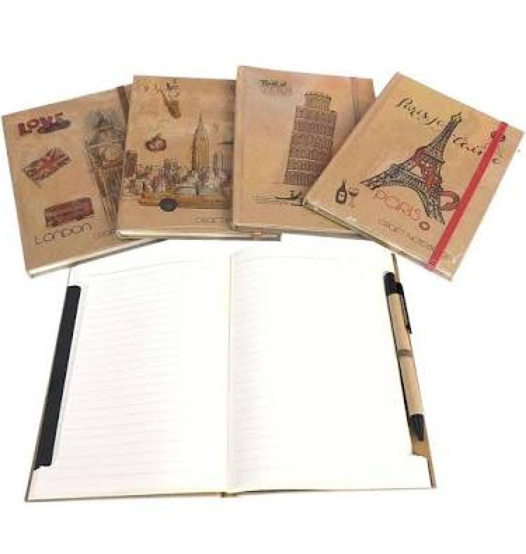 Liz Defter 14X20 Kraft Ivory Kalemli 96Yp Kfk129Ç