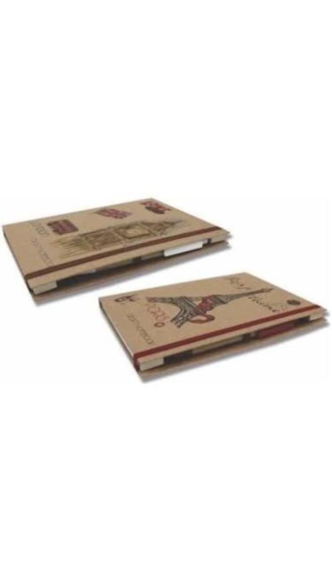 Liz Defter 14X20 Kraft Ivory Kalemli 96Yp Kfk129Ç