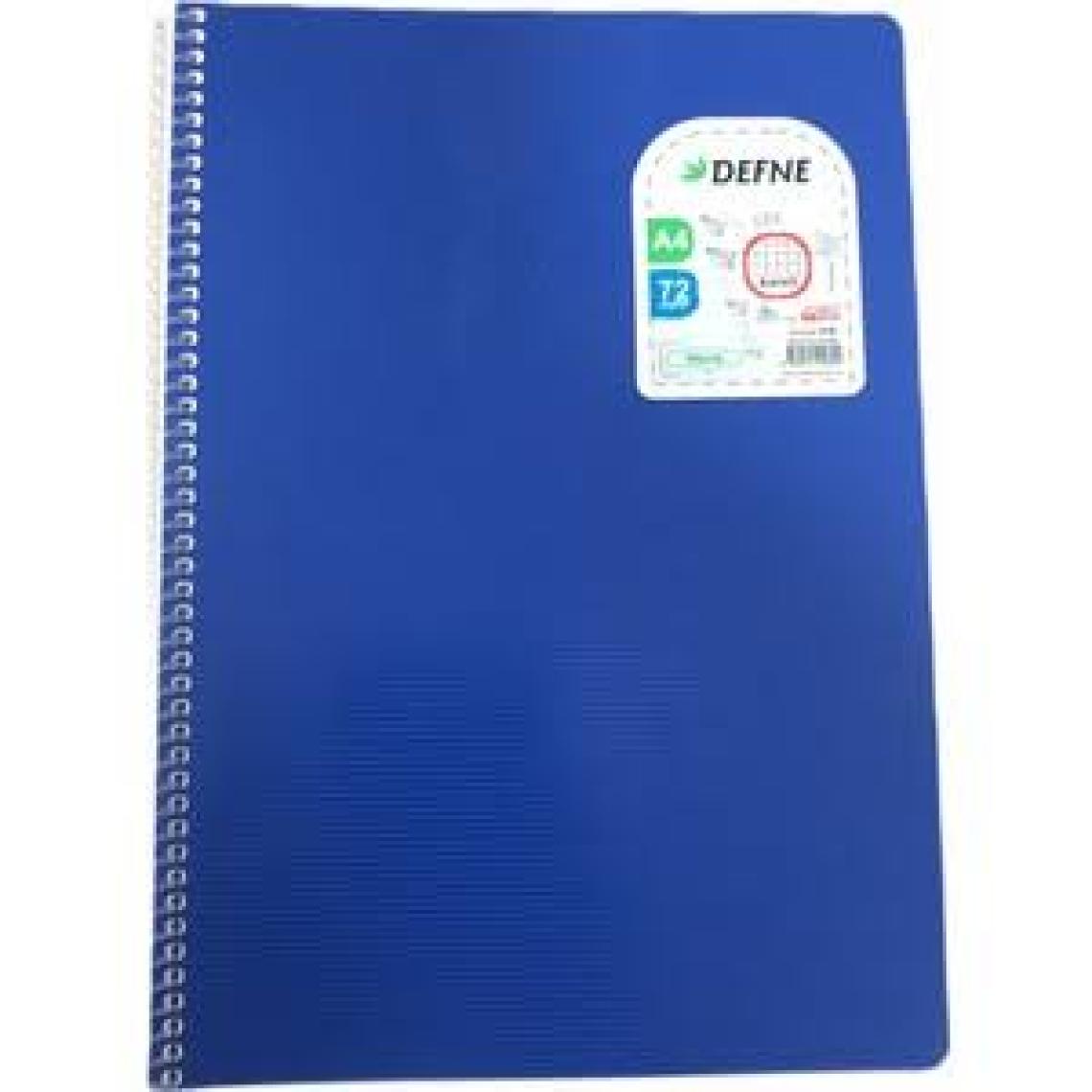 Defne Nova A4 Pp Kapak 72 Yaprak Kareli