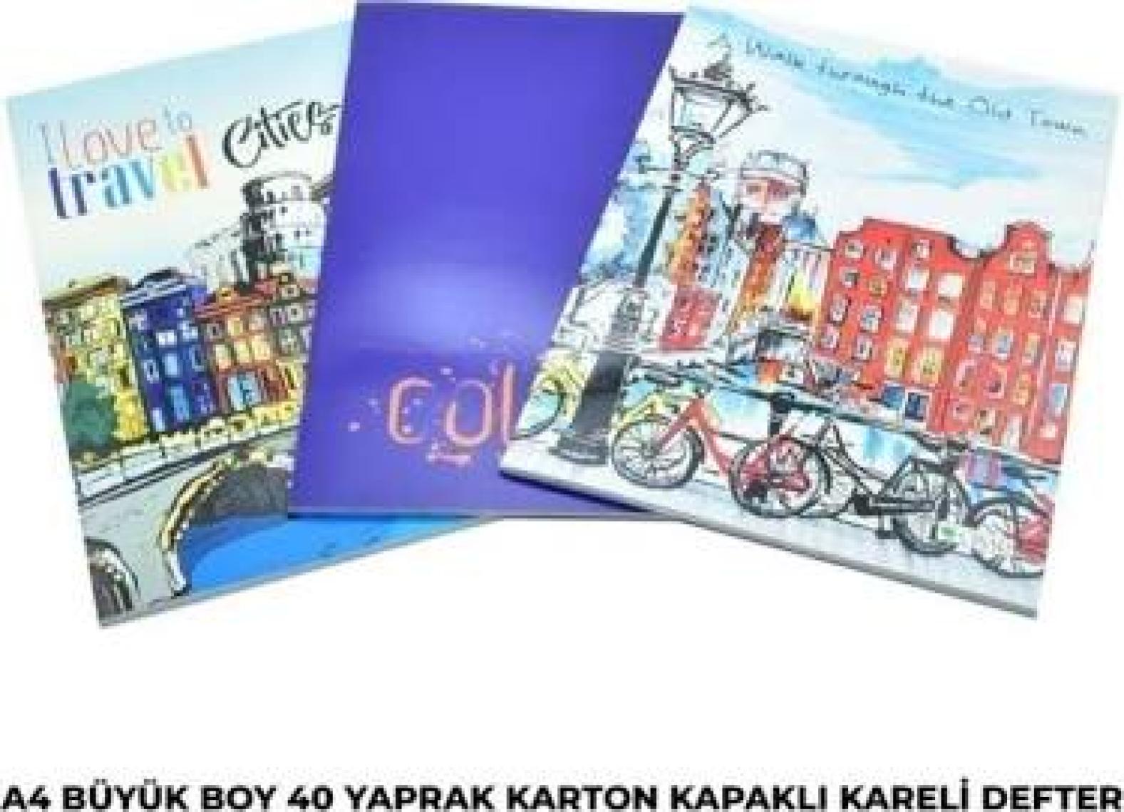 Uninote Metod Defteri A4 40/4 Yp.Kareli