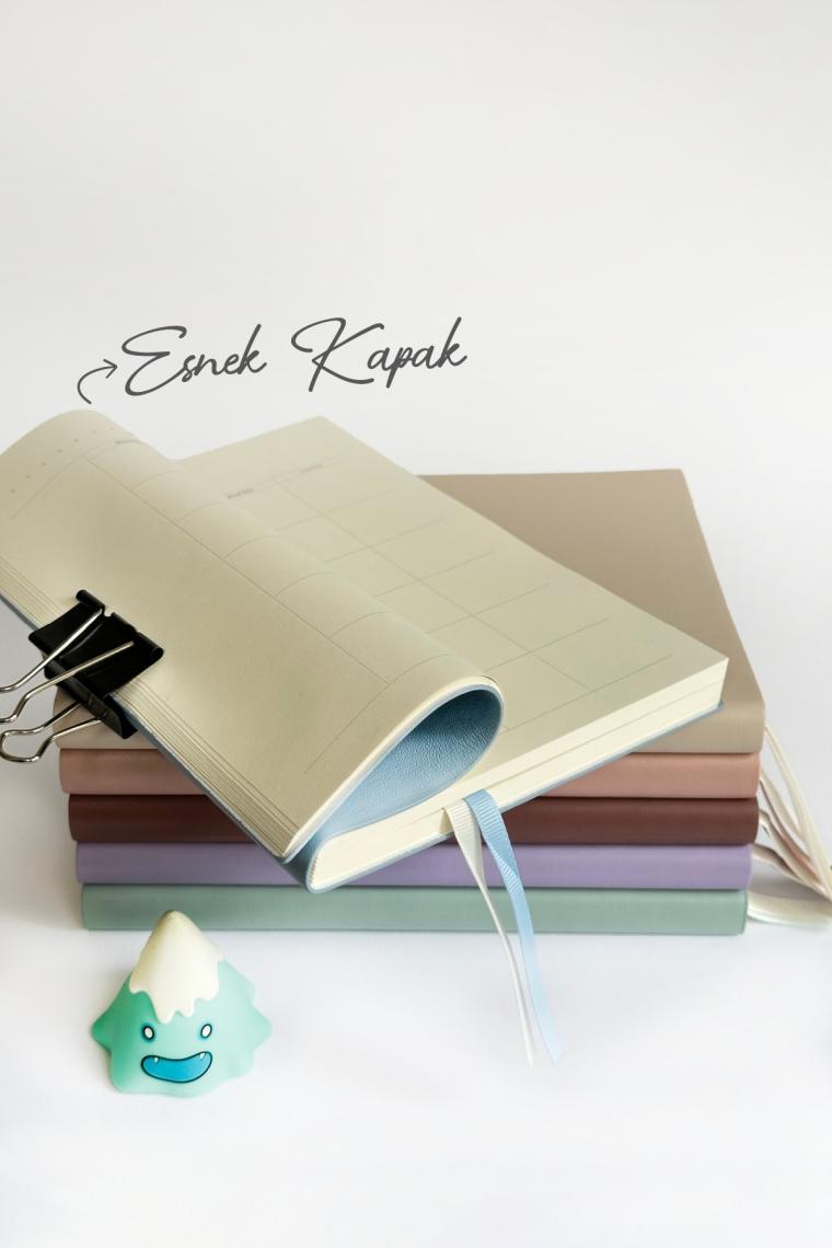 Victoria's Journals Smyth Pastel Noktalı Defter Yeşil 15 x 21 cm