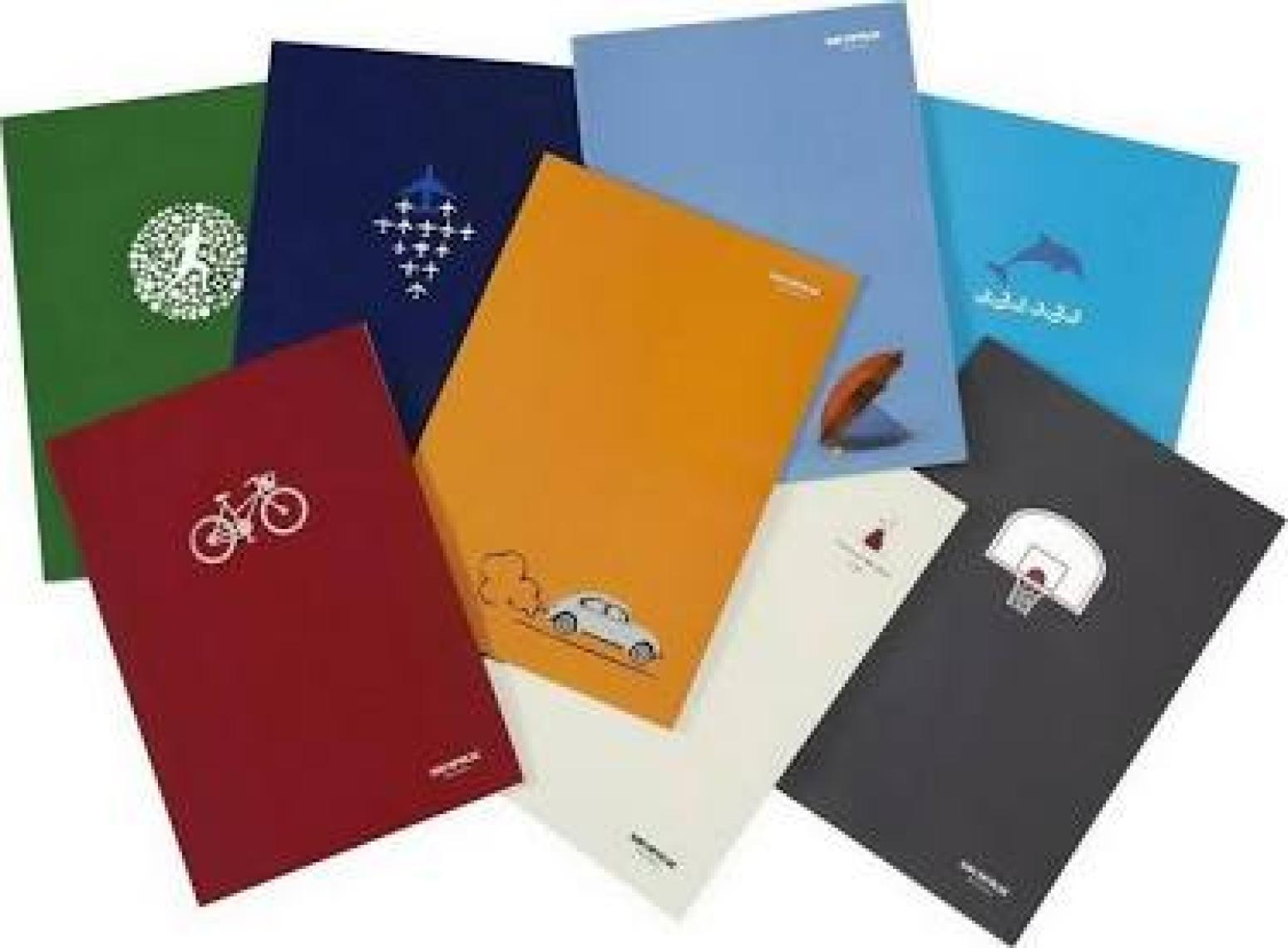 Mopak 100 Yaprak Çizgisiz A4 Karton Kapak Defter