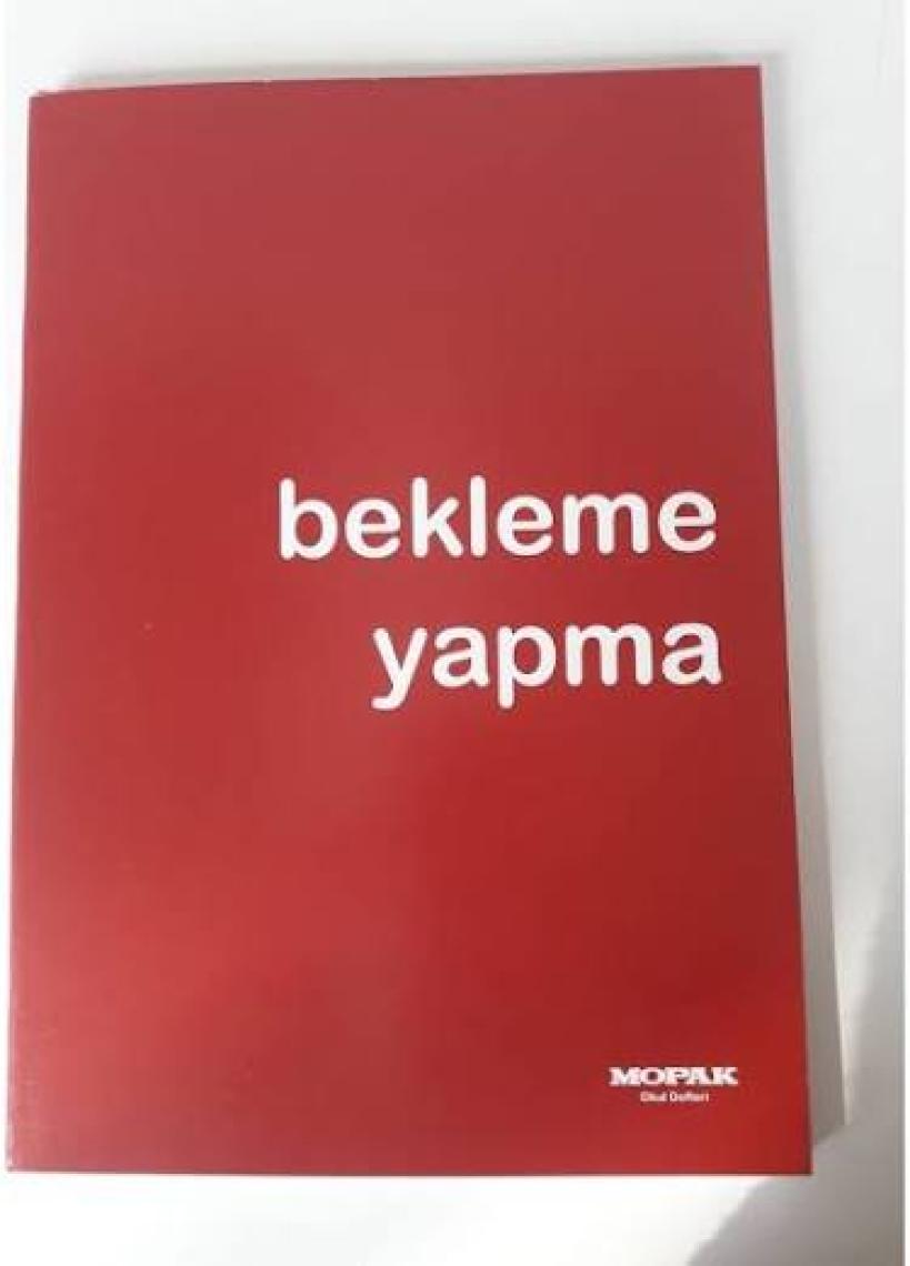 Mopak 100 Yaprak Çizgisiz A4 Karton Kapak Defter