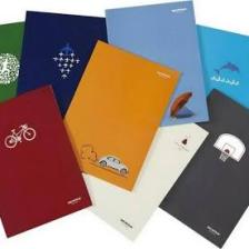 Mopak 100 Yaprak Çizgisiz A4 Karton Kapak Defter