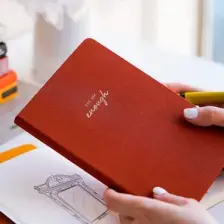 Matt Notebook Sert Kapak Defter Çizgili 14 x 20 cm Tarçın
