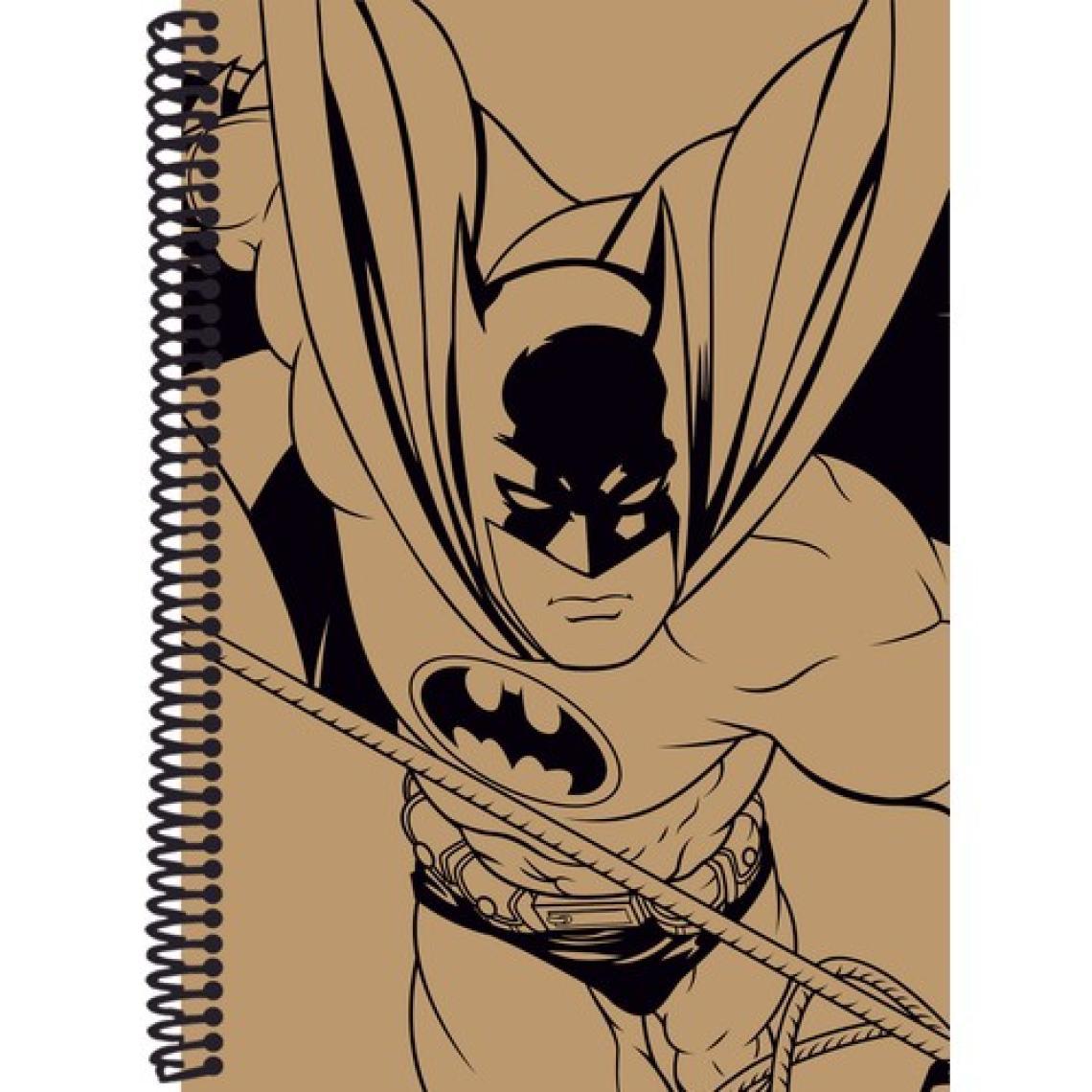 Mynote Batman  Kraft Defter 19X26 100 Yaprak Çizgisiz