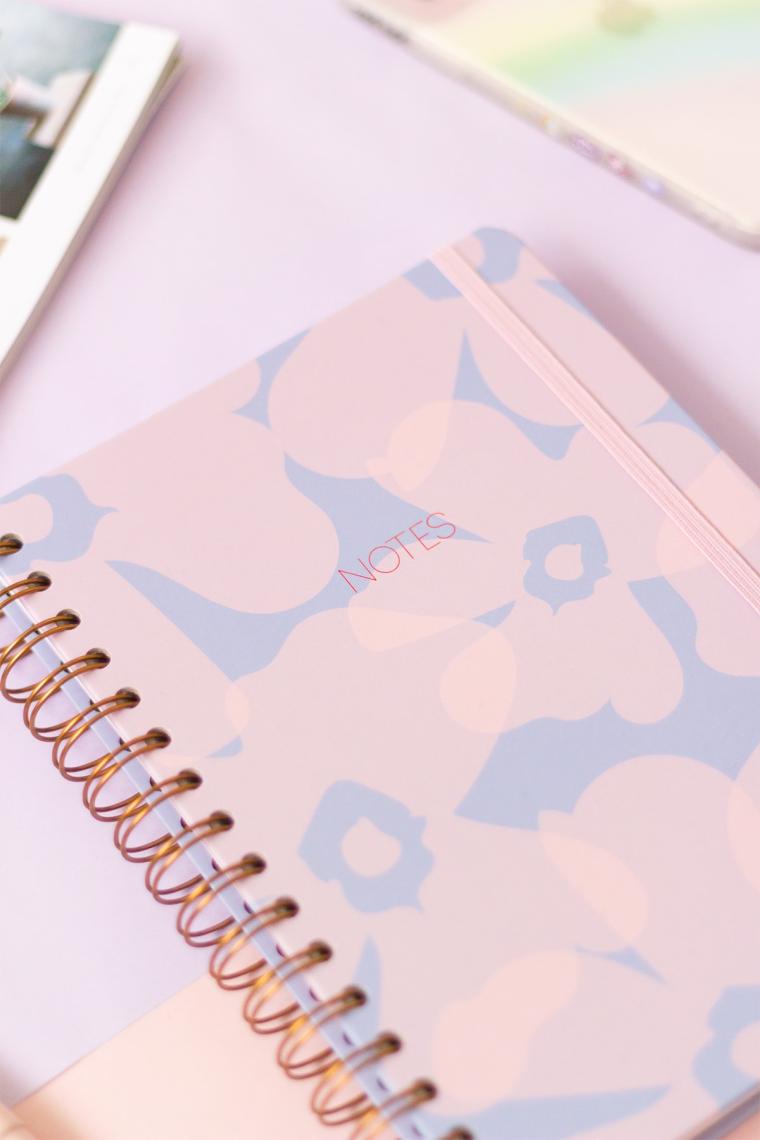 Matt Notebook A5 15X21 cm Spiralli Lastikli Çizgili Tarihsiz Not Defteri