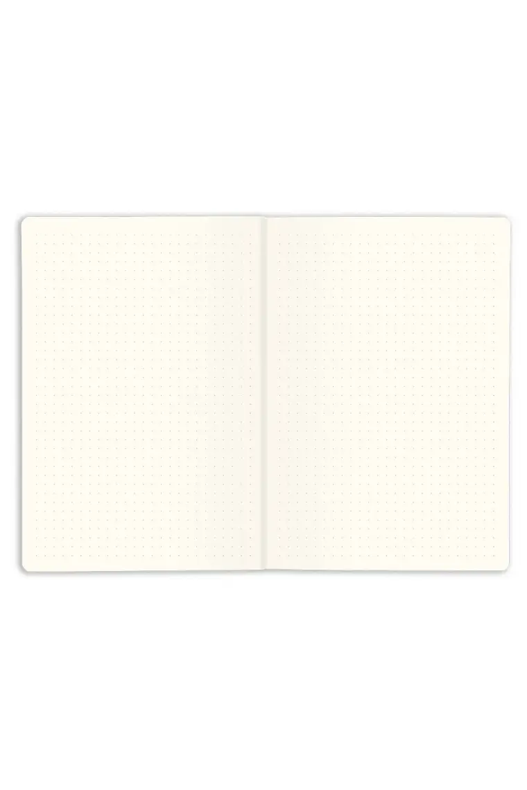 Matt Notebook Sert Kapak Noktalı Defter Koyu Yeşil 14 x 20 cm