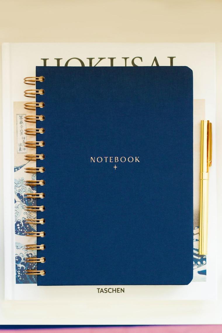 Matt Notebook A5 15X21 cm Spiralli Keten Not Defteri Lacivert