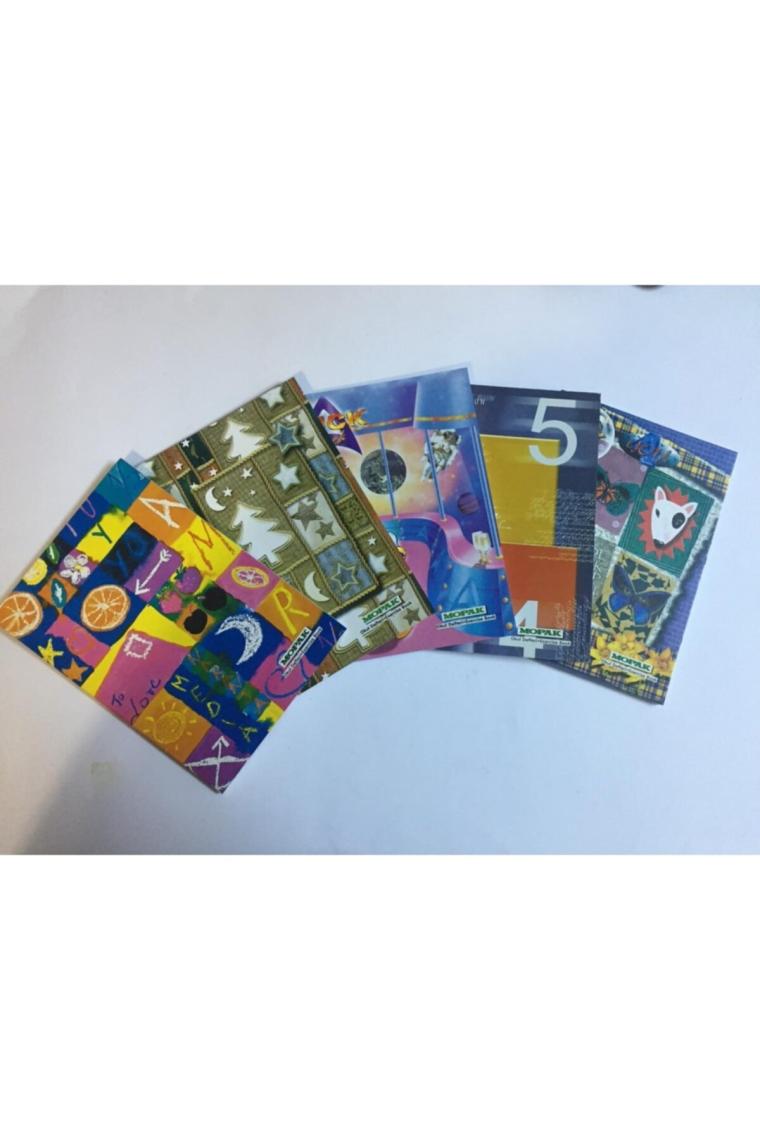 Mopak 72 Yaprak A5 (küçük boy) Karton Kapak Okul Defteri(1 adet)