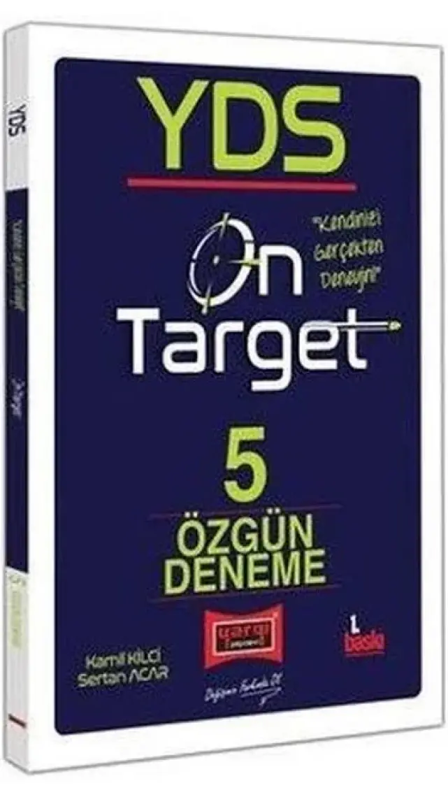Yargı Yayınevi YDS On Target 5 Özgün Deneme Sınavı - Sertan Acar