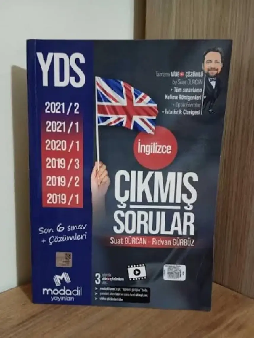 Modadil Yayınları YDS İngilizce Çıkmış Sorular Tamamı Video Çözüm