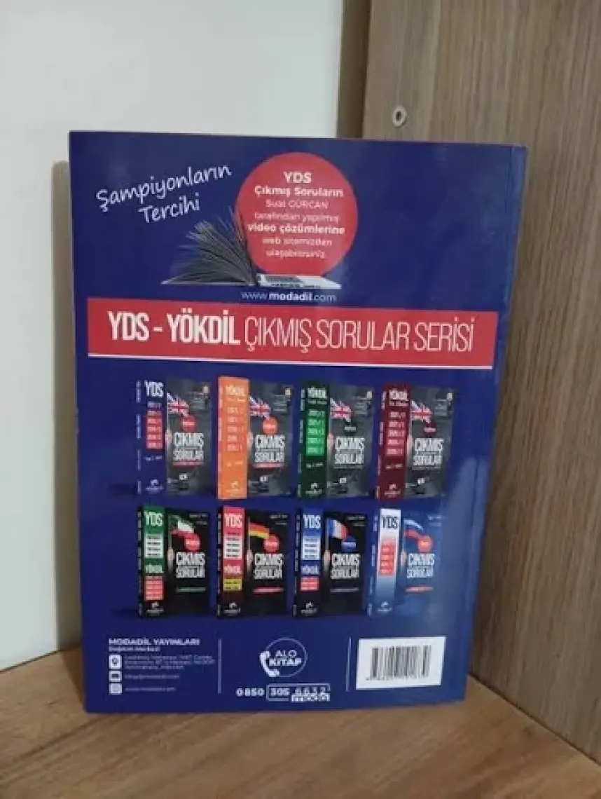 Modadil Yayınları YDS İngilizce Çıkmış Sorular Tamamı Video Çözüm