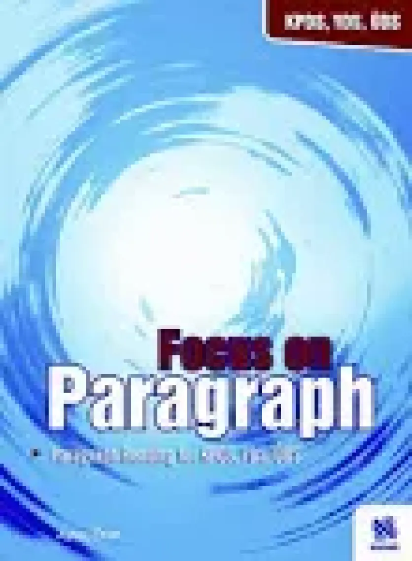 Focus On Paragraph - Paragraph Readın For Kpds, Yds, Üds