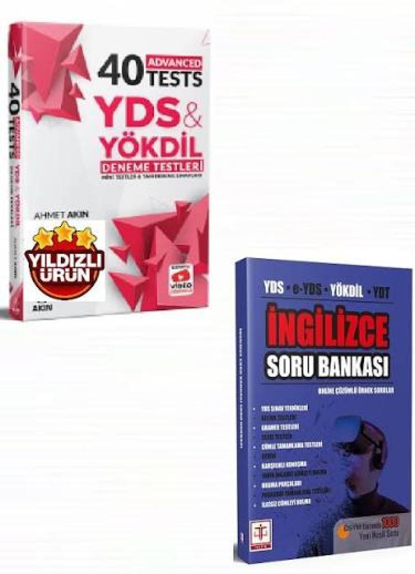 Akın Publishing 40 Advanced Tests Kpds Ve Üds Deneme Testleri - Ahmet