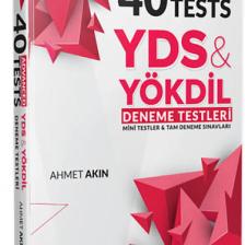 Akın Publishing 40 Advanced Tests Kpds Ve Üds Deneme Testleri - Ahmet