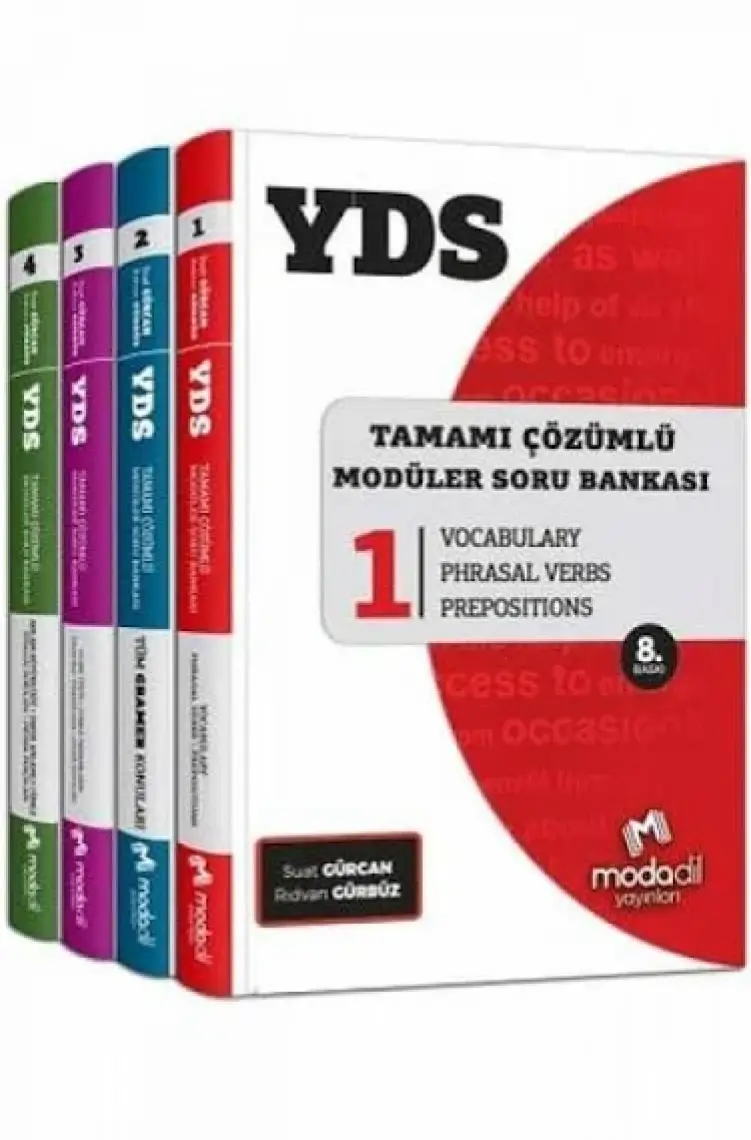 Modadil YDS Modüler Soru Bankası Seti - Suat Gürcan