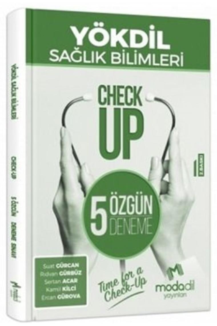 Modadil Yayınları Yökdil Sağlık Bilimleri Check Up 5 Özgün Deneme