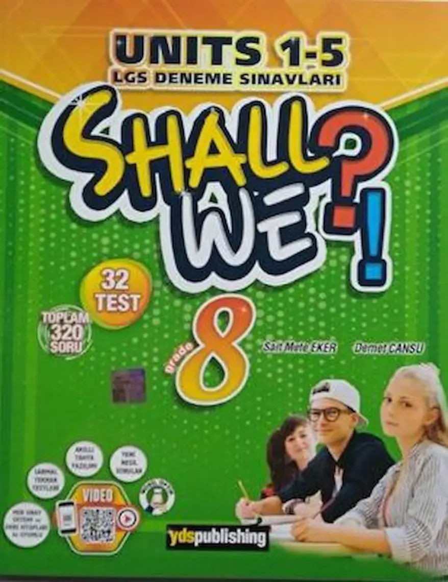YDS Publishing    YDS Yayınları Shall We 8. Sınıf 1.dönem Deneme Sınavı