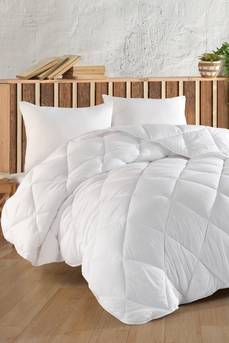 Microfiber Çift Kişilik Yorgan +2 Yastık Hediyeli