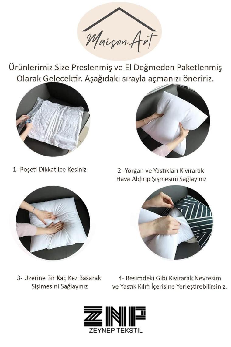 Microfiber Çift Kişilik Yorgan +2 Yastık Hediyeli