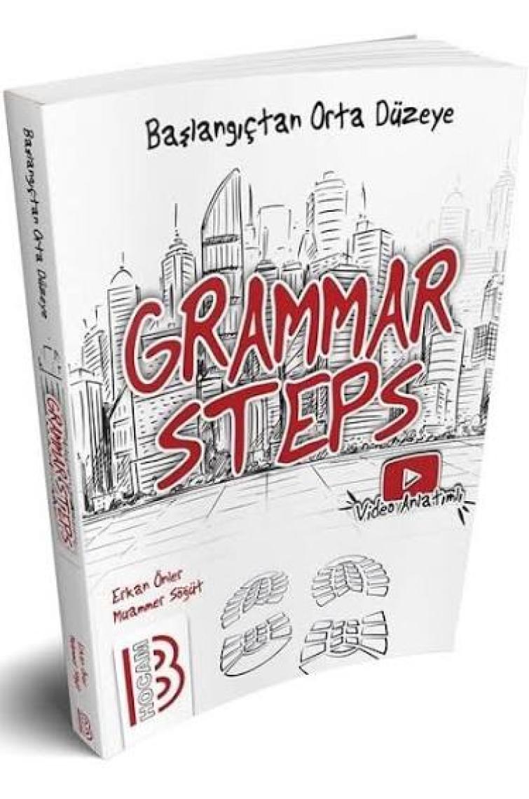 Benim Hocam Yayınları Grammar Steps Başlangıçtan Orta Seviyeye Konu Kitabı