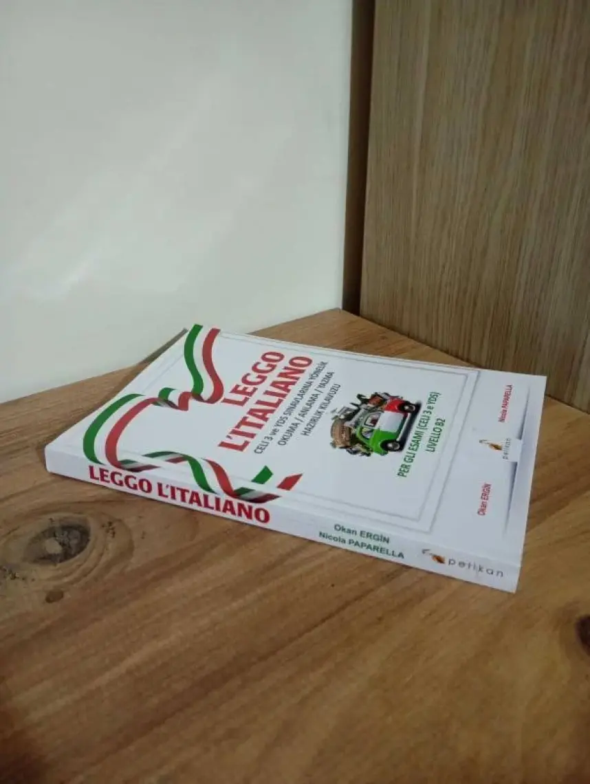 Pelikan Yayınları Leggo L'italiano Celi 3 ve YDS  Sınavlarına Yönelik Okuma / Anlama / Yazma Hazırlık Kılavuzu
